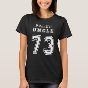 Camiseta Personalizado Orgulloso Fútbol Tío Número 73 Perso