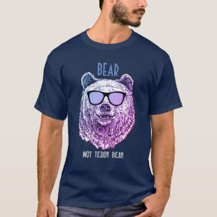 Camiseta Personalizado OSO NO OSO DE TEDDY Regalo Para Homb