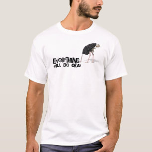 Camiseta PERSONALIZADO - Ostrich - Todo irá bien