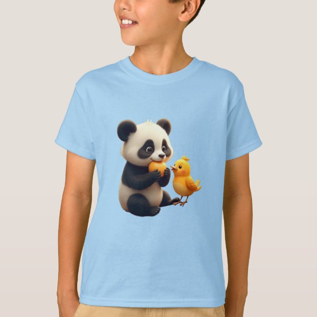 Camiseta Personalizado panda T-Shirt (Anverso)