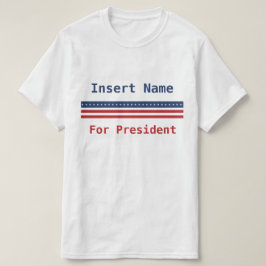 Camiseta Personalizado para el presidente