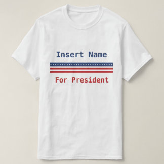 Camiseta Personalizado para el presidente
