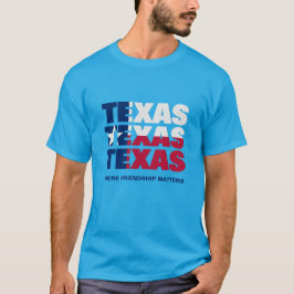 Camiseta Personalizado patriótico TEXAS FLAG