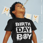 Camiseta Personalizado Peanuts | Noopy Birthday Boy<br><div class="desc">Celebra tu cumpleaños con esta super linda camiseta de Birthday Boy con Snoopy!</div>