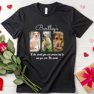 Camiseta Personalizado Perro Foto Perro Papá Regalo Perro P
