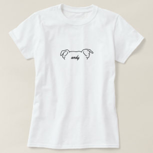 Camiseta Personalizado Perro Oret Shirt Perg Mom
