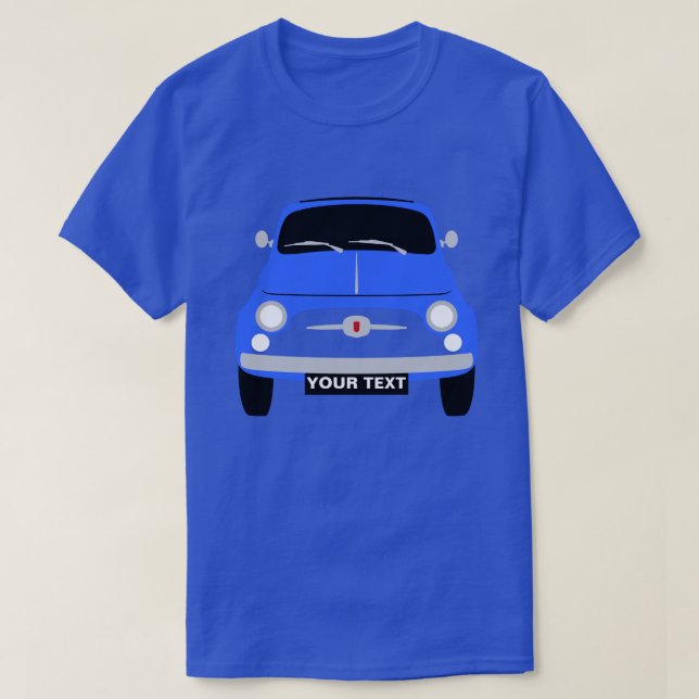 Camiseta Personalizado Personaliza el clásico Vintage Blue  (Diseño del anverso)