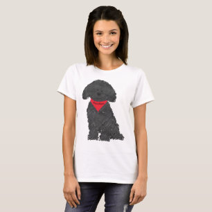 Camiseta Personalizado personalizada Cute Labradoodle Puppy