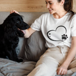 Camiseta Personalizado personalizada Nombre de perro Regalo
