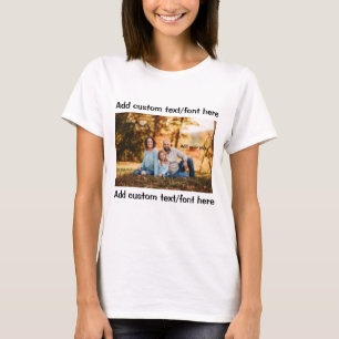 Camiseta Personalizado personalizado con Tee de diseño de f