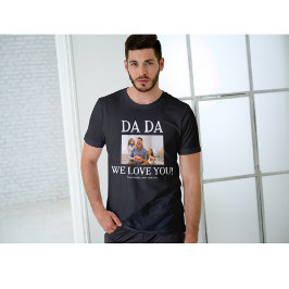 Camiseta Personalizado personalizado del Día de los Padres 