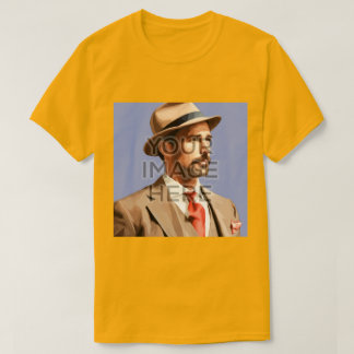 Camiseta Personalizado personalizado T-Shirt Square Images 