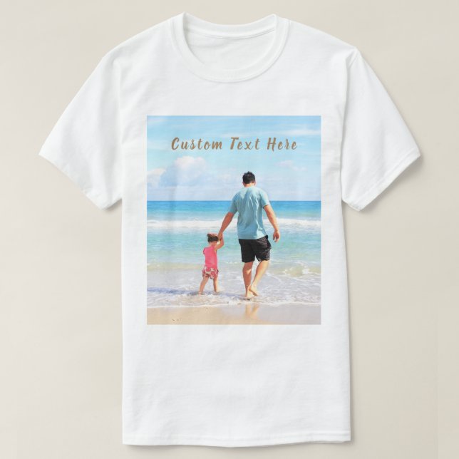 Camiseta Personalizado personalizado - Texto de foto - Cami (Diseño del anverso)