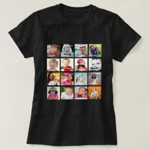 Camiseta Personalizado Personalizado Uno De Un Collage de f
