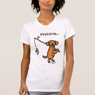Camiseta Personalizado Pesquero Fox Red Labrador