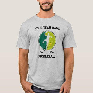 Camiseta Personalizado Pickleball Club Team Player Pickler