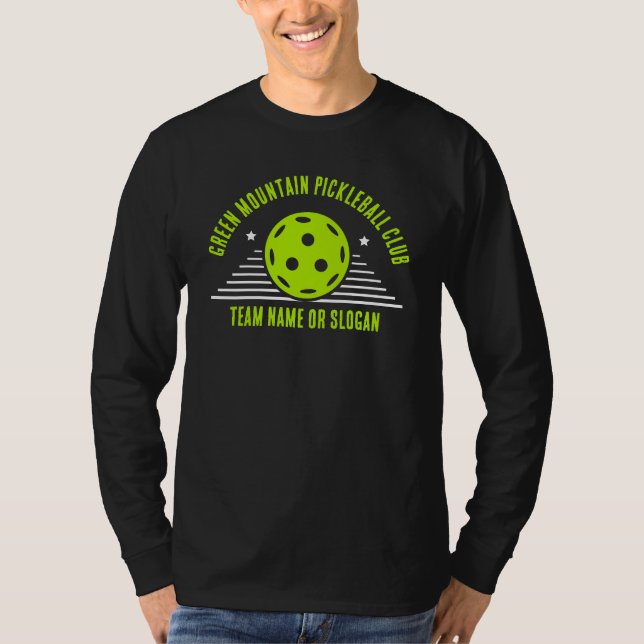 Camiseta Personalizado Pickleball Team Name Club League (Anverso)