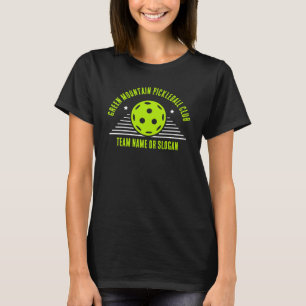 Camiseta Personalizado Pickleball Team Name Club League