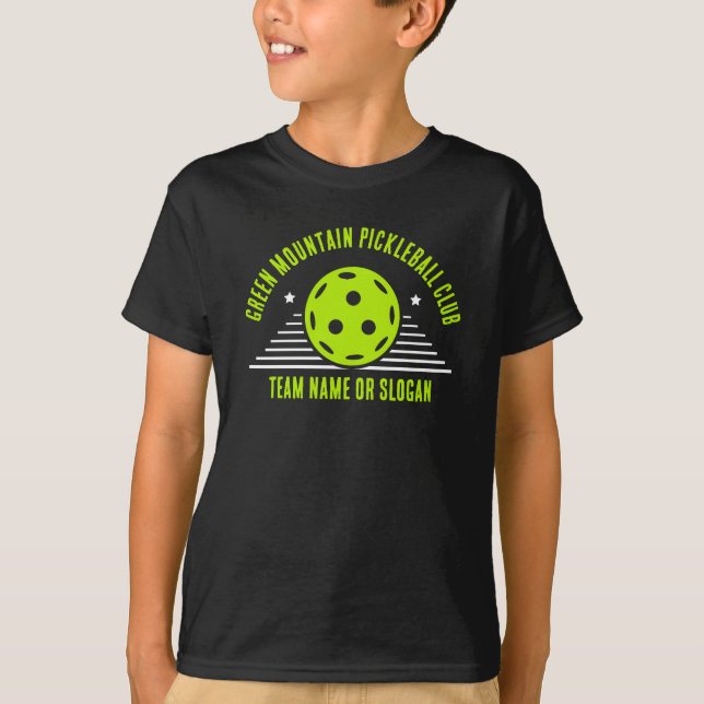 Camiseta Personalizado Pickleball Team Name Club League (Anverso)
