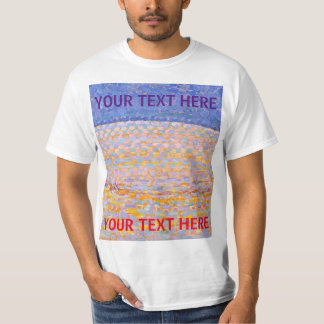 Camiseta Personalizado Piet Mondrian Famoso de la Duna de P