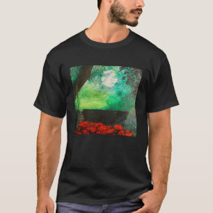 CAMISETA PERSONALIZADO PINTURA DE PETRÓLEO PAISAJE ORIGINAL