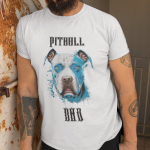 Camiseta Personalizado Pitbull Dad