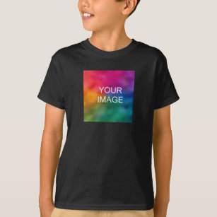 Camiseta Personalizado Plantilla Niños Diseño frontal Impri