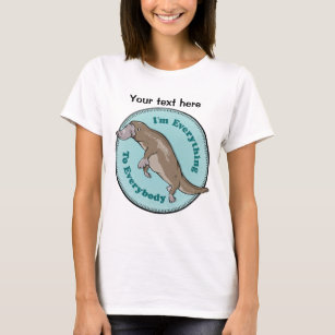 Camiseta Personalizado Platypus