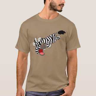 Camiseta Personalizado Prankish Cebra T-Shirt