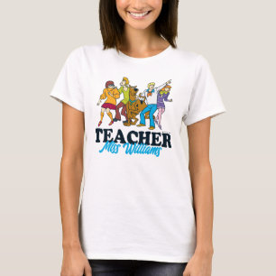 Camiseta Personalizado Profesora de Mystery Inc.