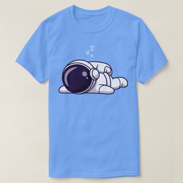 Camiseta Personalizado propenso a los astronautas (Diseño del anverso)
