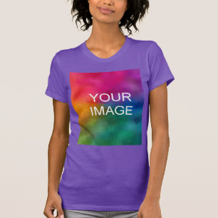 Camiseta Personalizado Purple Modern Elegant Template
