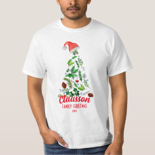 Camiseta Personalizado que coincide Familia Nombre Árbol de