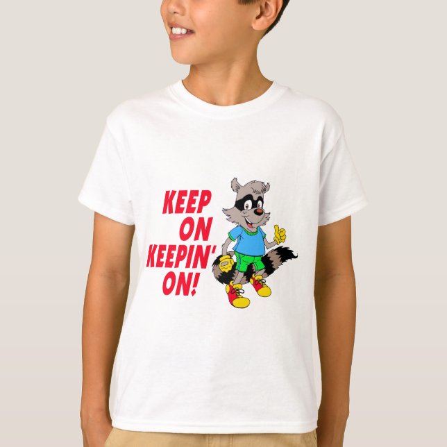 Camiseta Personalizado Raccoon (Anverso)