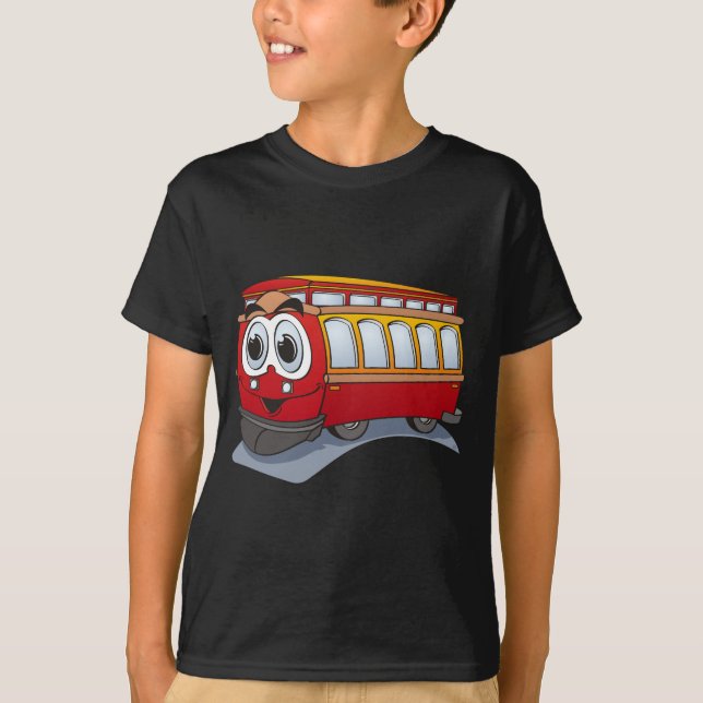 Camiseta Personalizado Red Trolley (Anverso)