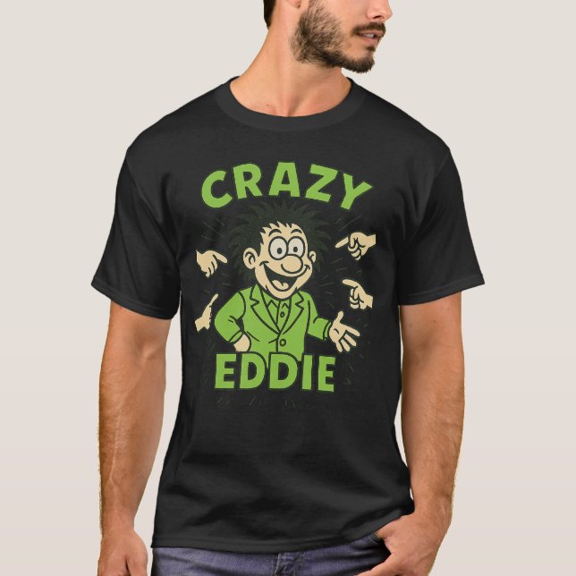 Camiseta Personalizado retro de arte pop de los años 80 CRA (Anverso)