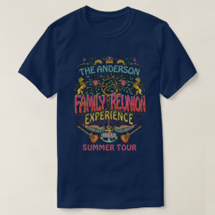 Camiseta Personalizado retro del logotipo del concierto 70s