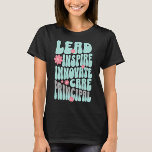 Camiseta Personalizado Retro Principal Inspirar Atención Mo