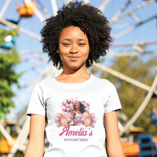 Camiseta Personalizado Rollercoaster Fiesta afroamericano