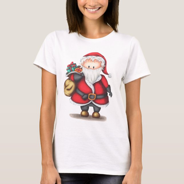 Camiseta Personalizado Santa Claus (Anverso)