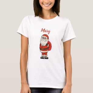 Camiseta Personalizado Santa Claus Navidades Flip Flops