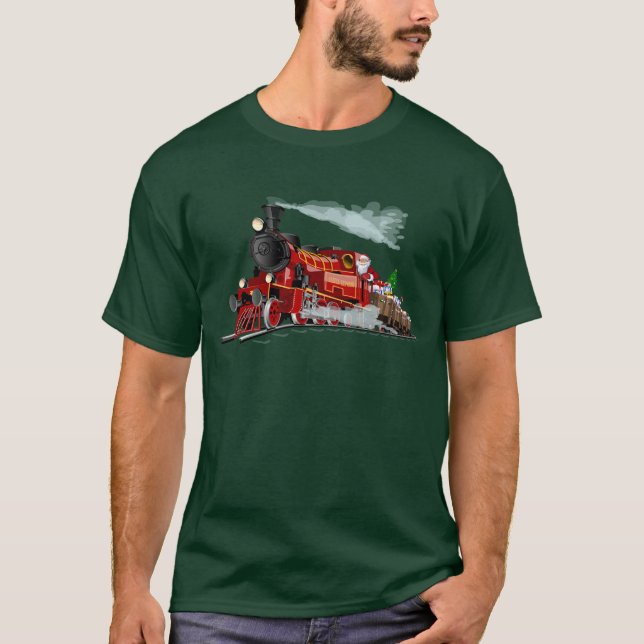 Camiseta Personalizado Santa Express (Anverso)