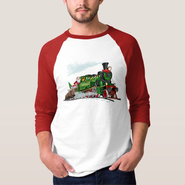 Camiseta Personalizado Santa express (Anverso)