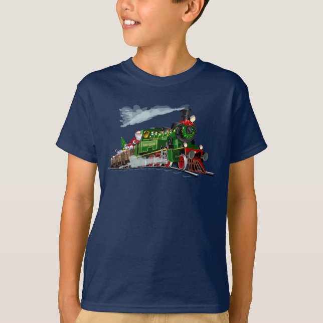 Camiseta Personalizado Santa express (Anverso)