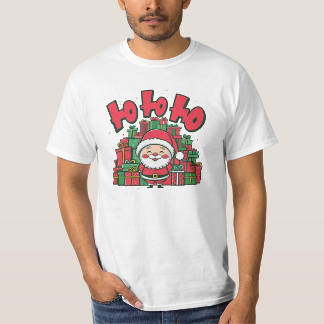 Camiseta Personalizado Santa Navidades de Jolly-67748 (Anverso)