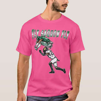 Camiseta Personalizado Saquon Barkley Backward Hurdle Eagle