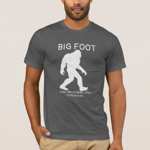 Camiseta Personalizado Sasquatch Humor & Laughs, Gracioso P