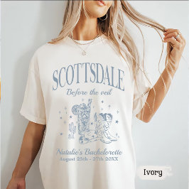 Camiseta Personalizado Scottsdale Bache Fiesta Antes Del Ve