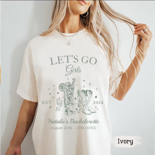 Camiseta Personalizado Scottsdale Bachelorette Party Let's 