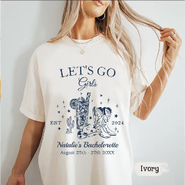 Camiseta Personalizado Scottsdale Bachelorette Party Let's 